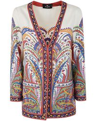Etro - Silk Twill Jacket - Lyst