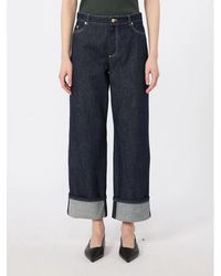 Max Mara - S Max Mara Smmpoggio Denim Trouser - Lyst