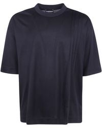 Emporio Armani - Classic Round Neck T-Shirt - Lyst