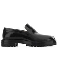 Maison Margiela - Leather Tabi Loafers - Lyst