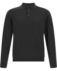 Zanone - Flexwool Wool Polo Shirt - Lyst