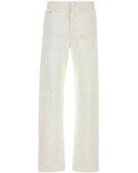 Gucci - Cotton Trousers With Clips - Lyst