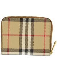 Burberry - Multicolour Polyurethane Wallet - Lyst