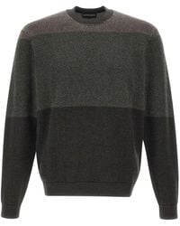 Emporio Armani - Round Neck Sweater - Lyst