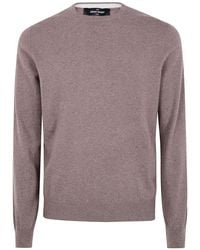 Gran Sasso - Round Neck "Gransasso" Round Neck Sweater - Lyst
