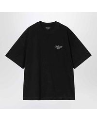 Carhartt - S/S Signature Script T-Shirt - Lyst