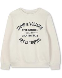 Zadig & Voltaire - Zadig&Voltaire Sweatshirt With Logo - Lyst