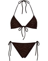 Missoni - Costume Bikini Con Paillettes - Lyst