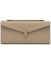 Valextra - "Isis" Clutch With Shoulder Strap - Lyst