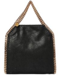 Stella McCartney - Falabella Mini Tote With Chain - Lyst