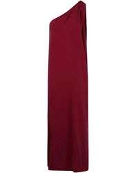 P.A.R.O.S.H. - Cady Midi Dress - Lyst