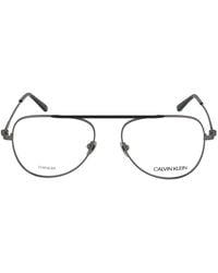 Calvin Klein - Metal Optical Glasses - Lyst