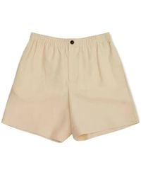 Valentino Garavani - Side-Stripe Shorts With An Elastic Waistband - Lyst