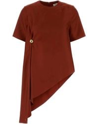 Loulou de Saison - Madea Draped Asymmetric Top - Lyst