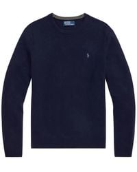 Polo Ralph Lauren - Wool Crew Neck Jumper - Lyst