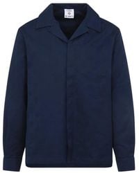 CASABLANCA - Monogram Cotton Long Sleeves Shirt - Lyst