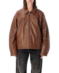 Haikure - Silky Leather Jacket - Lyst