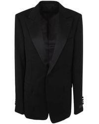 Lanvin - Peak Collar Tuxedo Jacket For - Lyst