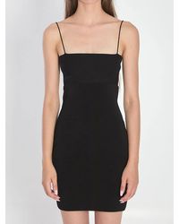 Alexander Wang - Mini Slip Dress With Cami Band - Lyst