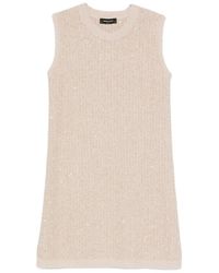 Fabiana Filippi - Wool Blend Short Dress - Lyst