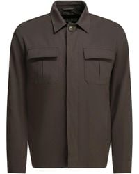 Herno - Cotton Overshirt Jacket - Lyst