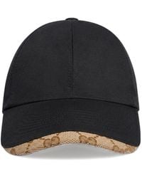 Gucci - Cotton Canvas Cap - Lyst