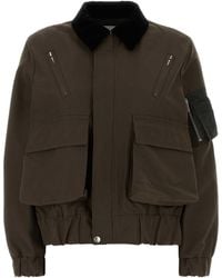 Sacai - Grosgrain Bonding Blouson - Lyst