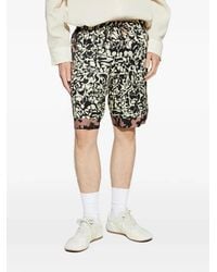 Dries Van Noten - "Piperi" Printed Shorts - Lyst