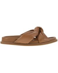Fabiana Filippi - Slipper With Fussbett And Knot - Lyst