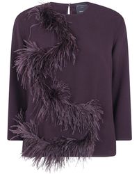 Antonelli - "Mango" Round Neck Top - Lyst