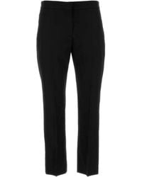 McQueen - Wool Pant - Lyst