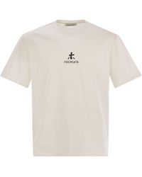 Premiata - Cotton Jersey T-Shirt - Lyst