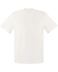 Fedeli - Short-Sleeved Cotton T-Shirt - Lyst