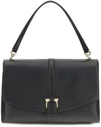 Ferragamo - Shoulder Bag Mia Large Calf Leather - Lyst
