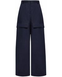 Stella McCartney - Cotton Cargo Pants - Lyst