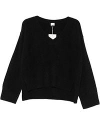 C.t. Plage - Wool V-Necked Jumper - Lyst
