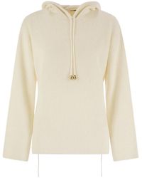 Fabiana Filippi - English Rib Co Hooded Sweater - Lyst