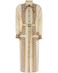 Zimmermann - Luna Retro Midi Dress - Lyst