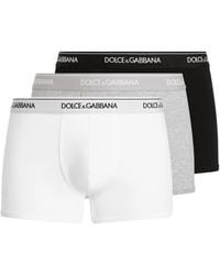 Dolce & Gabbana - Dolce & Gabbana 3Pack Boxer Regular Fit - Lyst
