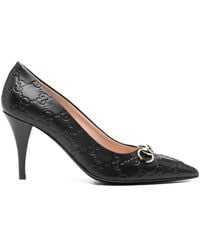 Gucci - Leather Pumps - Lyst