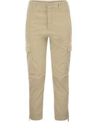 Dondup - Velvet Cargo Pants - Lyst