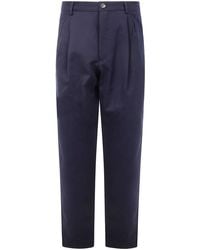 Brunello Cucinelli - Double Piences Chino Trousers - Lyst