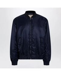 Valentino Garavani - Nylon Bomber Jacket With Vgold - Lyst