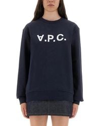 A.P.C. - Organic Cotton Jersey - Lyst