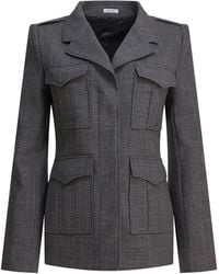 McQueen - Wool Jacket - Lyst