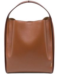 Jil Sander - Pivot Leather Tote Bag - Lyst