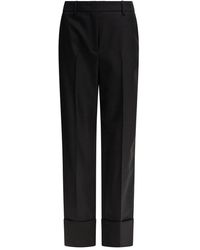 Valentino - Wool Trousers - Lyst