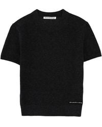T By Alexander Wang - Alexanderwang.T T-Shirt With Logo - Lyst