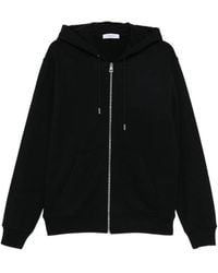 Givenchy - Solid Zip Up Hoodie - Lyst