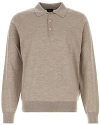 Brioni - Polo L/S - Lyst